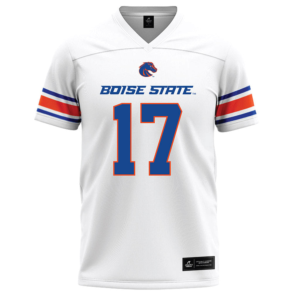 Boise State - NCAA Football : Demetric Whitlock - White Football Jersey-0