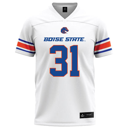 Boise State - NCAA Football : Tevin Griffey - White Football Jersey