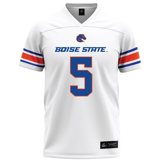 Boise State - NCAA Football : Chris Marshall - White Football Jersey-0