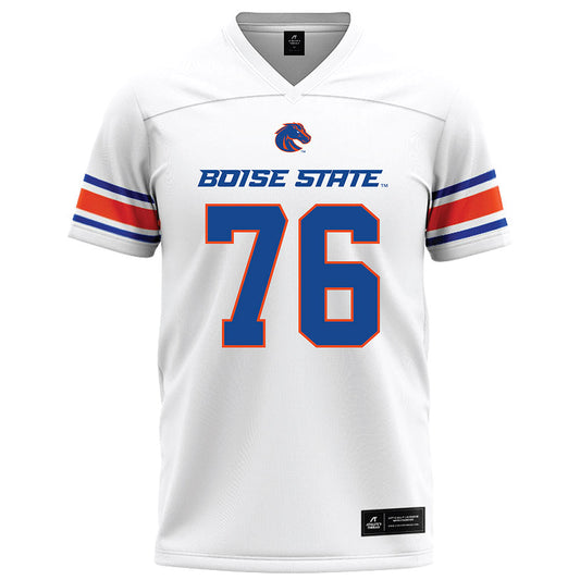 Boise State - NCAA Football : Greg Bienvenue - White Football Jersey