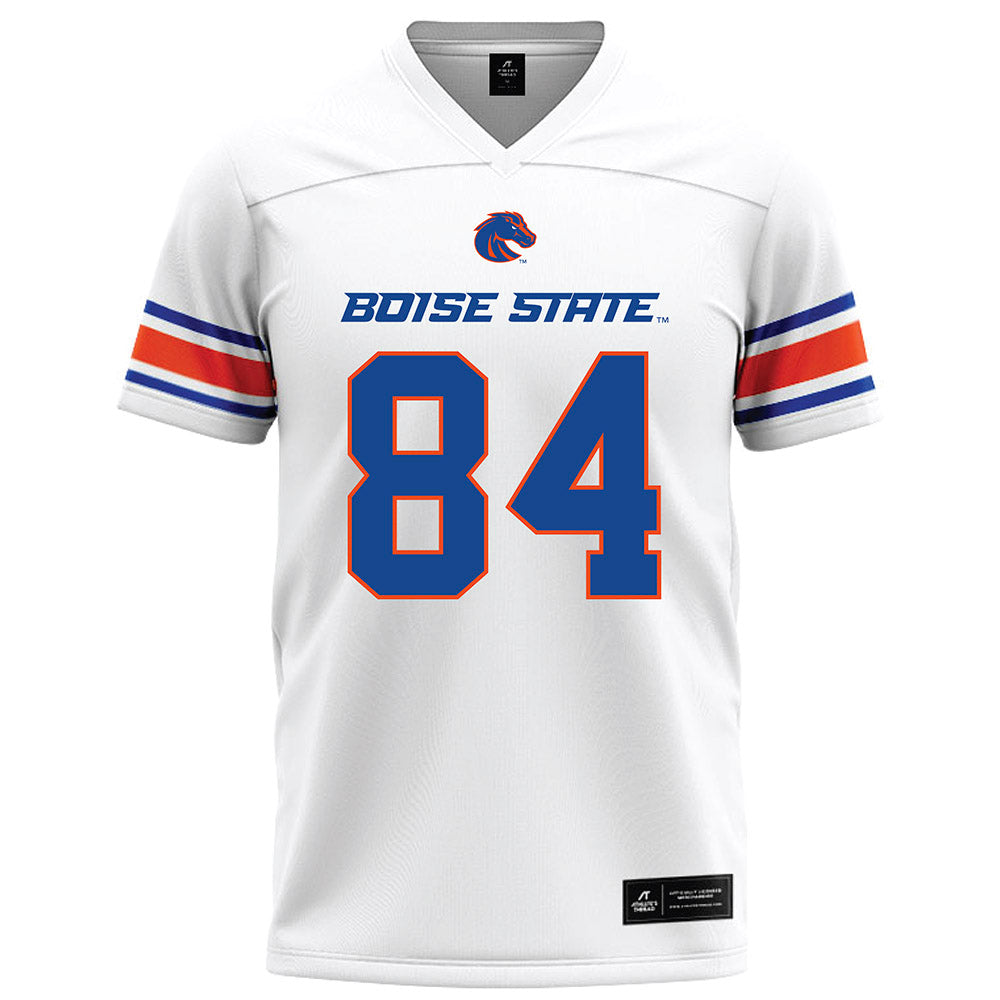 Boise State - NCAA Football : Gavin Packer - White Football Jersey-0