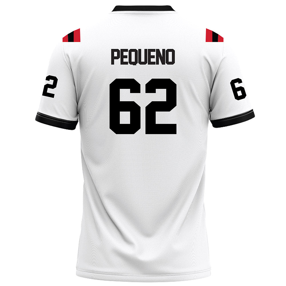 Arkansas State - NCAA Football : Jacob Pequeno - White Football Jersey