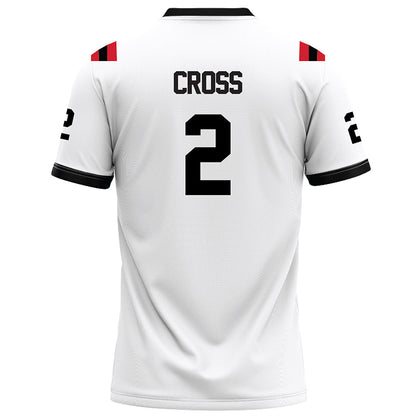 Arkansas State - NCAA Football : Ja'Quez Cross - White Football Jersey