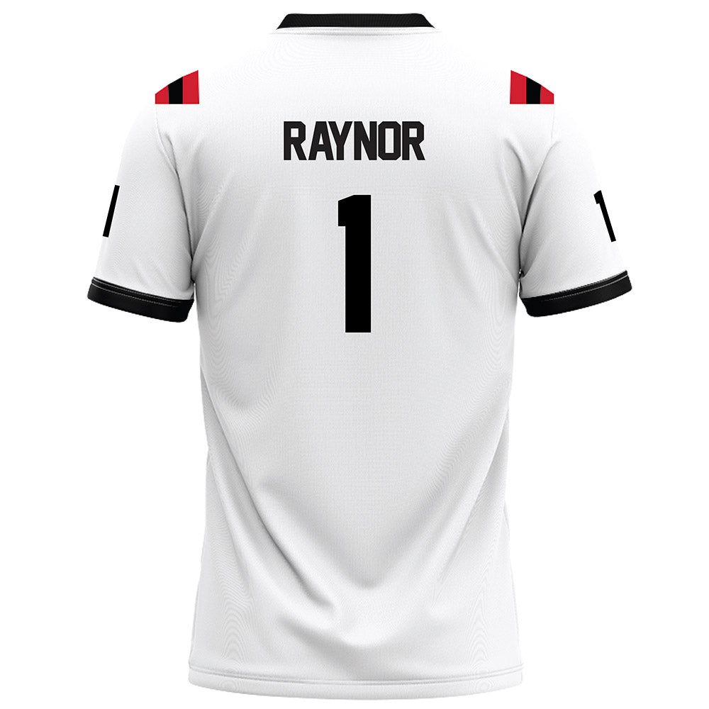 Arkansas State - NCAA Football : Jaylen Raynor - White Football Jersey