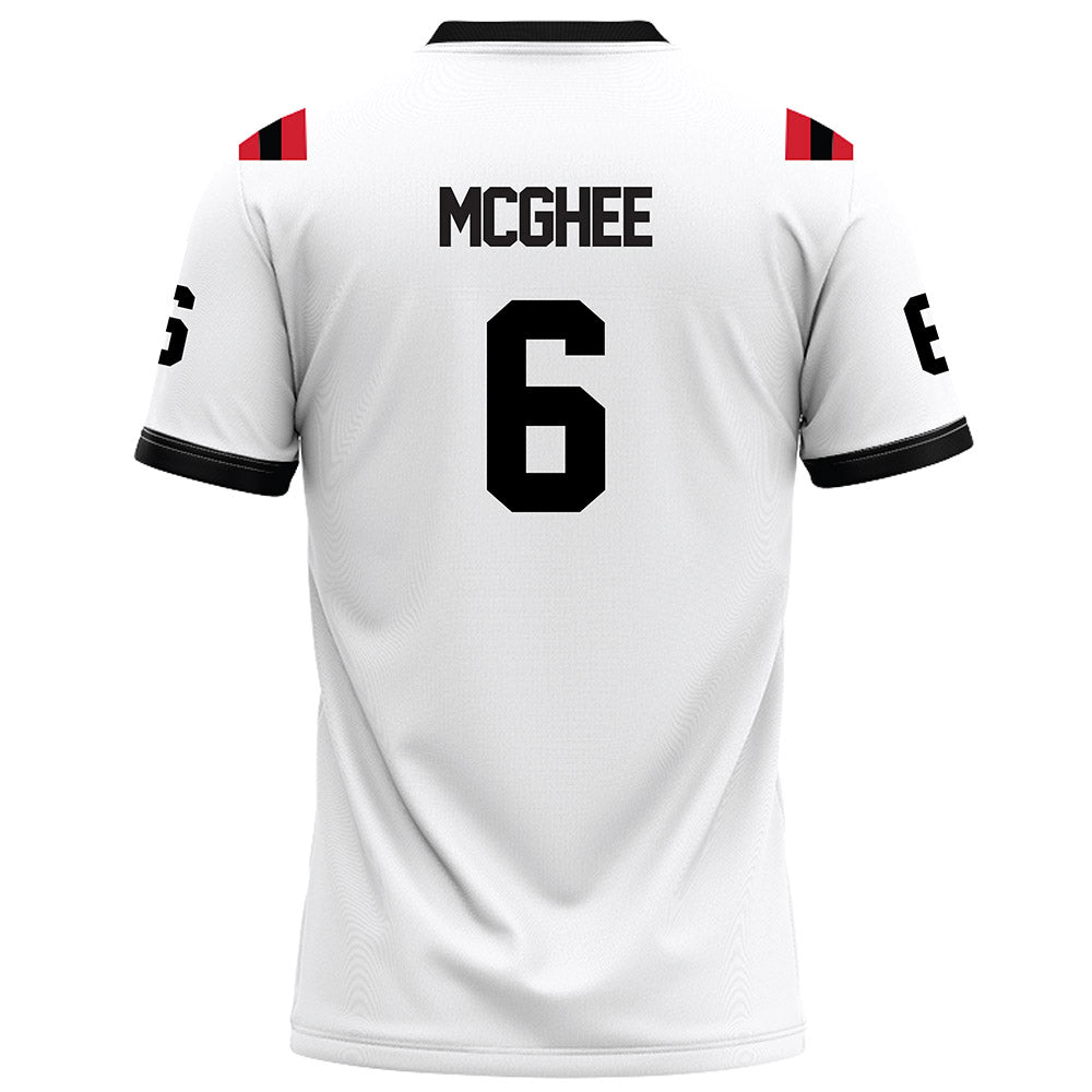 Arkansas State - NCAA Football : AG McGhee - White Football Jersey-1