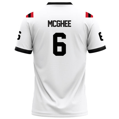 Arkansas State - NCAA Football : AG McGhee - White Football Jersey-1