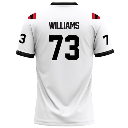 Arkansas State - NCAA Football : Kobe Williams - White Football Jersey-1