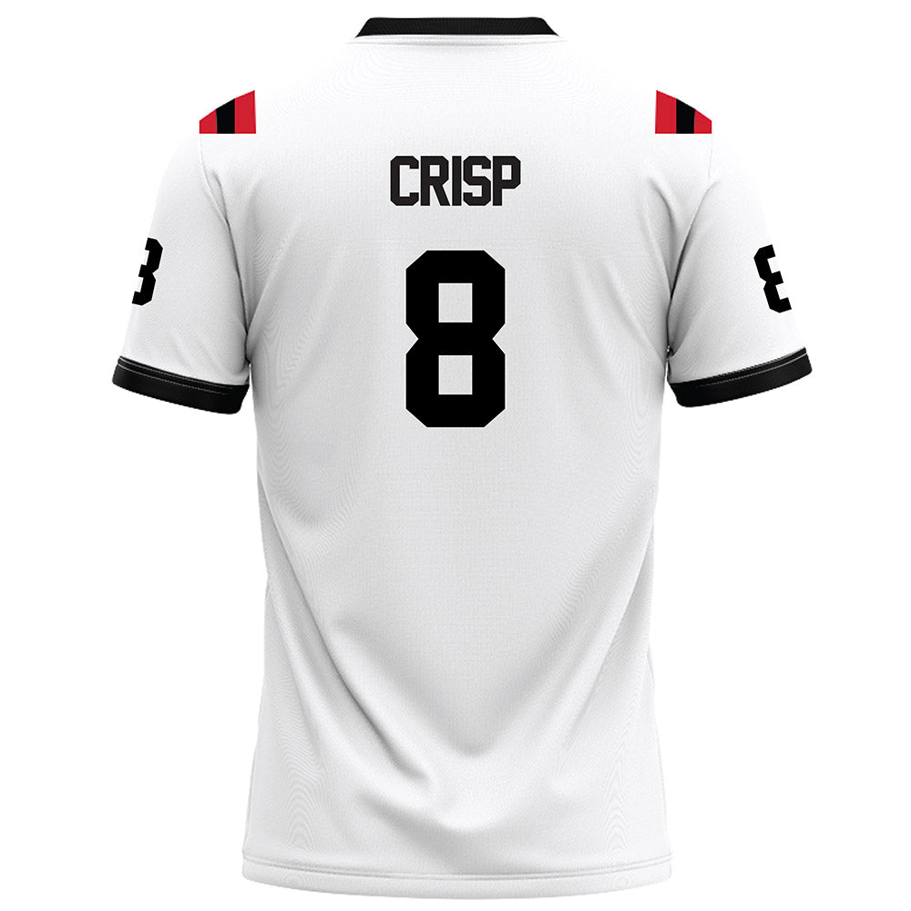 Arkansas State - NCAA Football : Dylan Crisp - White Football Jersey-1