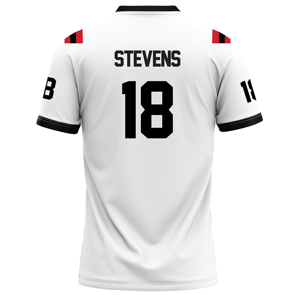 Arkansas State - NCAA Football : Romel Stevens - White Football Jersey-1