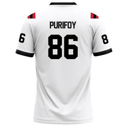 Arkansas State - NCAA Football : Skylar Purifoy - White Football Jersey