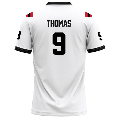 Arkansas State - NCAA Football : Trevian Thomas - White Football Jersey