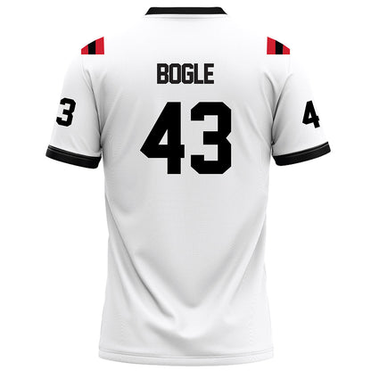 Arkansas State - NCAA Football : Chase Bogle - White Football Jersey