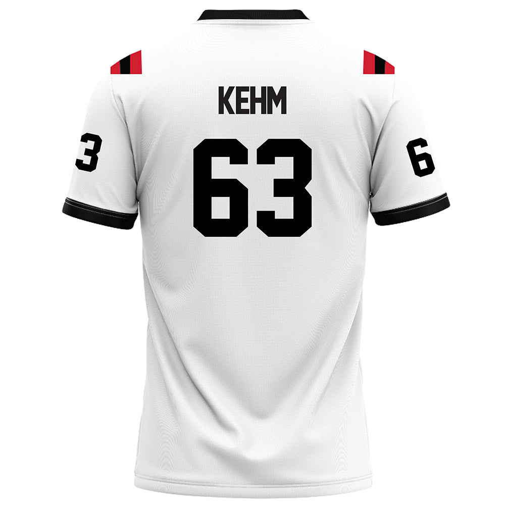 Arkansas State - NCAA Football : Aiden Kehm - White Football Jersey-1