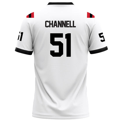 Arkansas State - NCAA Football : Cade Channell - White Football Jersey-1