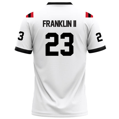 Arkansas State - NCAA Football : Cedric Franklin II - White Football Jersey-1