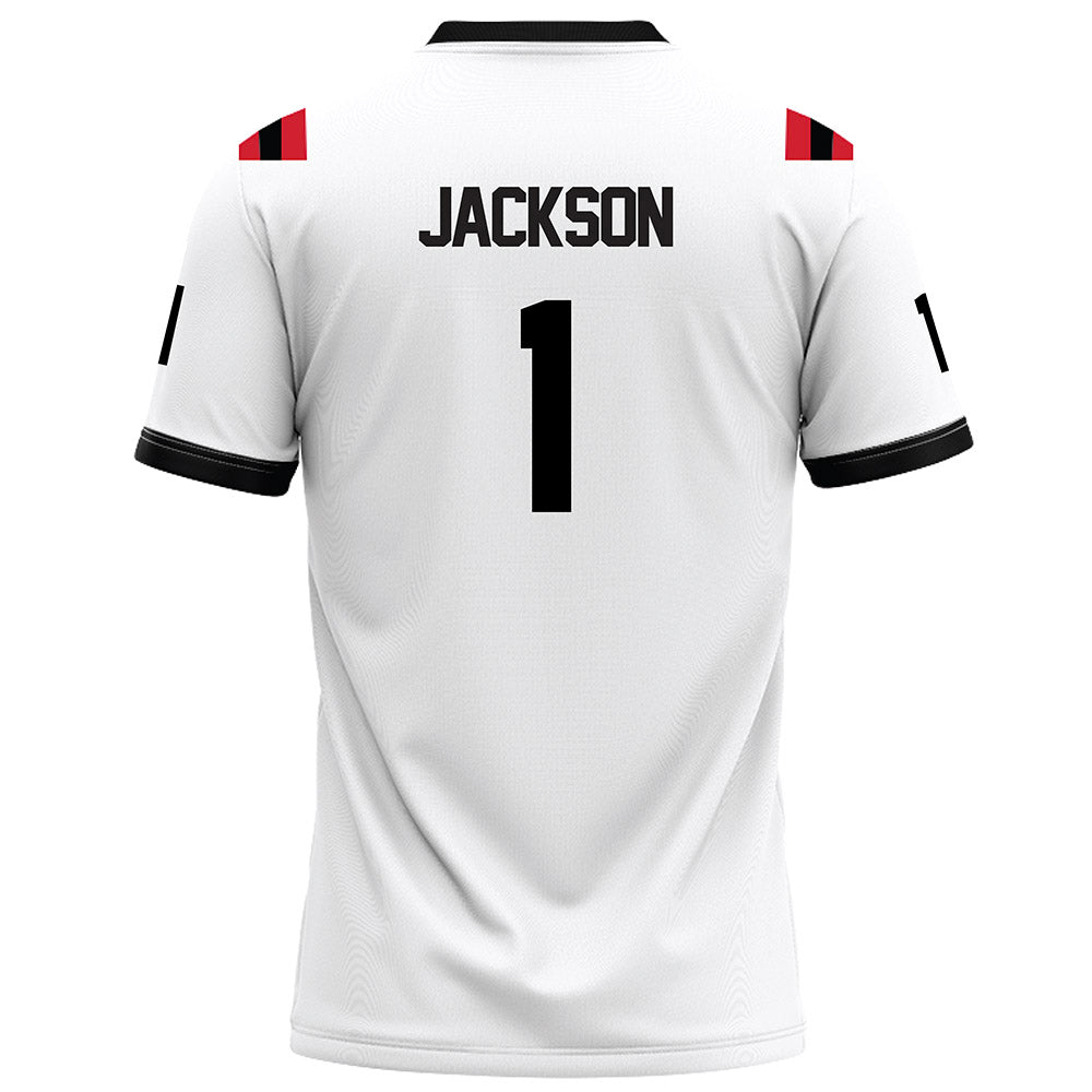 Arkansas State - NCAA Football : Braden Jackson - White Football Jersey-1