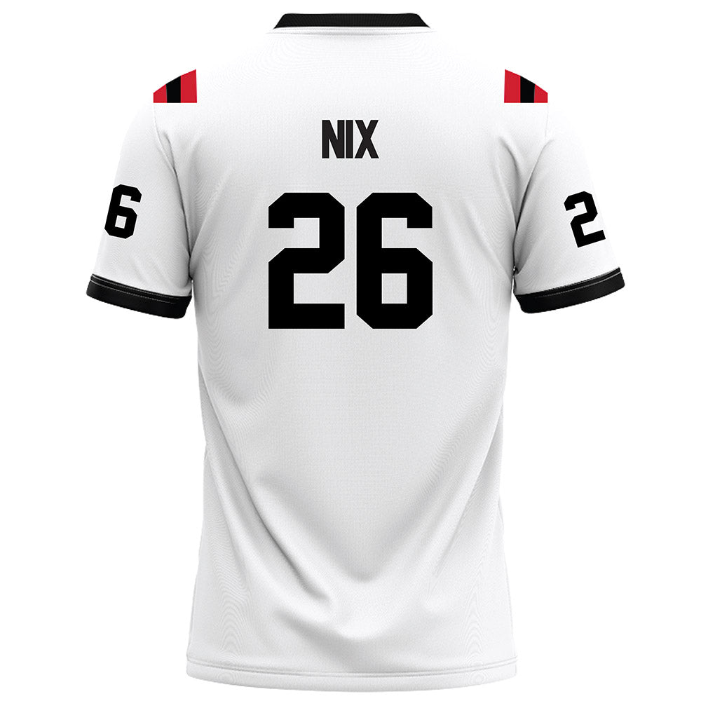 Arkansas State - NCAA Football : Kemari Nix - White Football Jersey