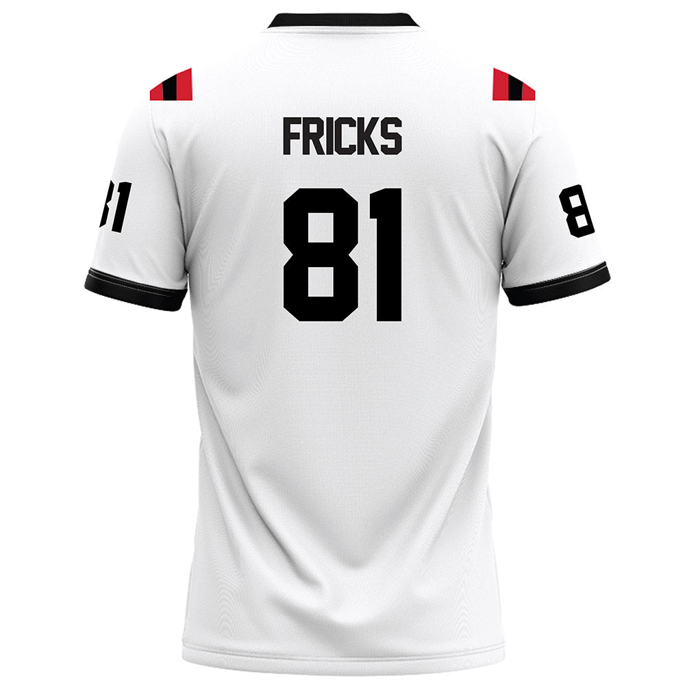 Arkansas State - NCAA Football : Javeon Fricks - White Football Jersey-1