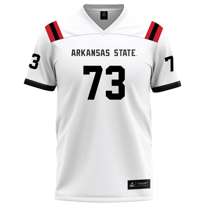 Arkansas State - NCAA Football : Kobe Williams - White Football Jersey-0
