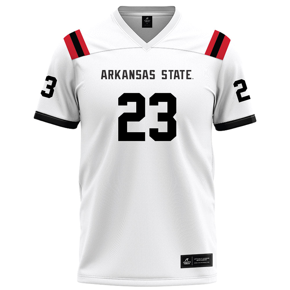 Arkansas State - NCAA Football : Cedric Franklin II - White Football Jersey-0