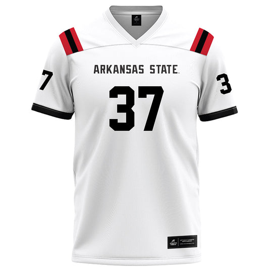 Arkansas State - NCAA Football : AJ Beale - White Football Jersey