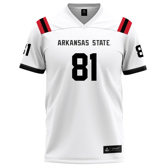 Arkansas State - NCAA Football : Javeon Fricks - White Football Jersey-0