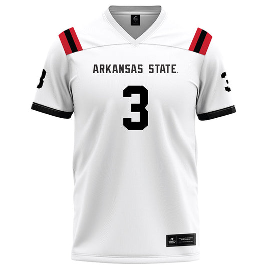 Arkansas State - NCAA Football : Hunter Summers - White Football Jersey