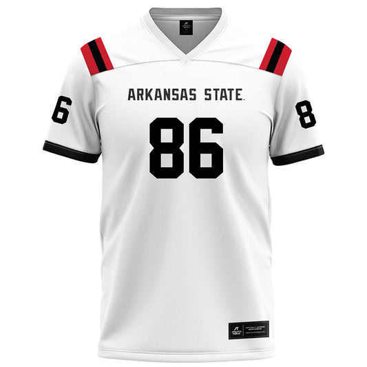 Arkansas State - NCAA Football : Blake Hegwood - White Football Jersey