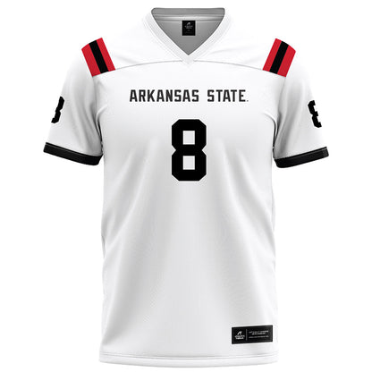 Arkansas State - NCAA Football : Josh Flowers - White Football Jersey