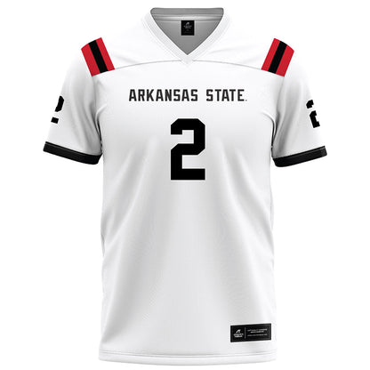 Arkansas State - NCAA Football : Christopher Pearson - White Football Jersey