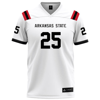 Arkansas State - NCAA Football : Clayton Amaya - White Football Jersey-0