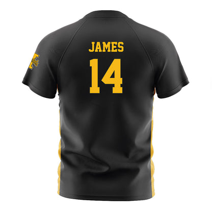 Idaho - NCAA Women's Soccer : Emma James - Black Soccer Jersey-1