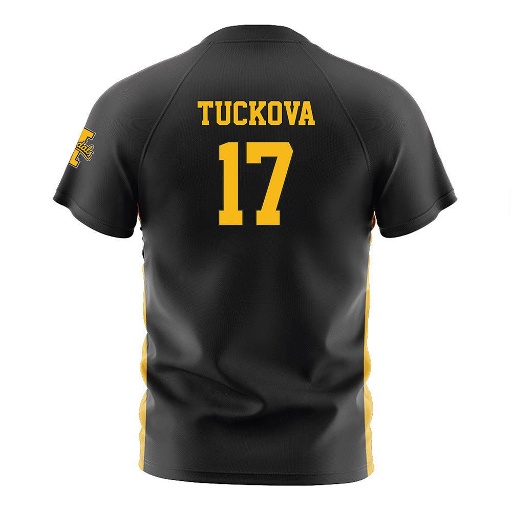 Idaho - NCAA Women's Soccer : Dasha Tuckova - Black Soccer Jersey-1
