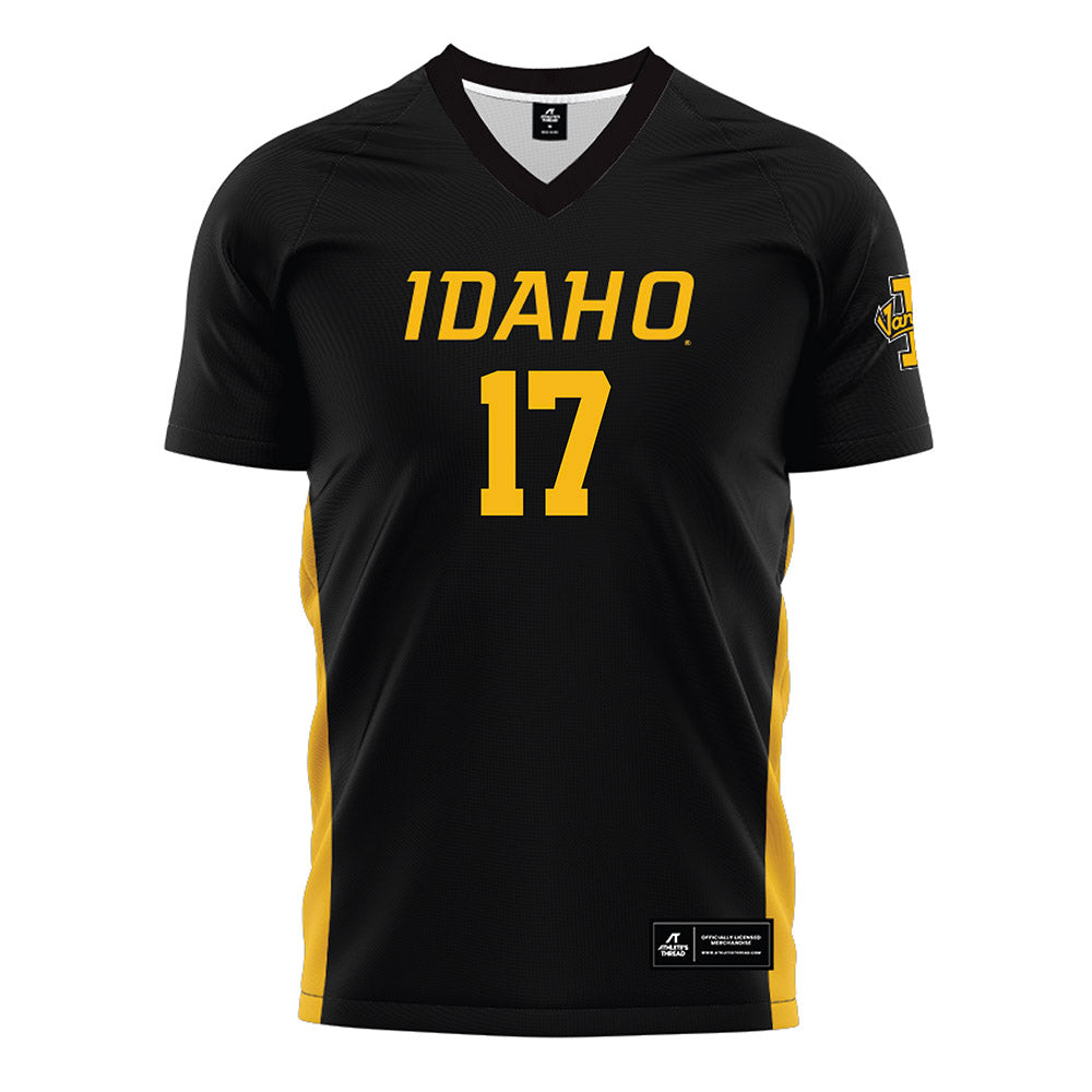 Idaho - NCAA Women's Soccer : Dasha Tuckova - Black Soccer Jersey-0