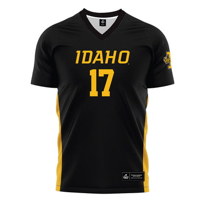 Idaho - NCAA Women's Soccer : Dasha Tuckova - Black Soccer Jersey-0
