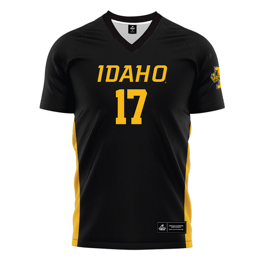 Idaho - NCAA Women's Soccer : Dasha Tuckova - Black Soccer Jersey-0