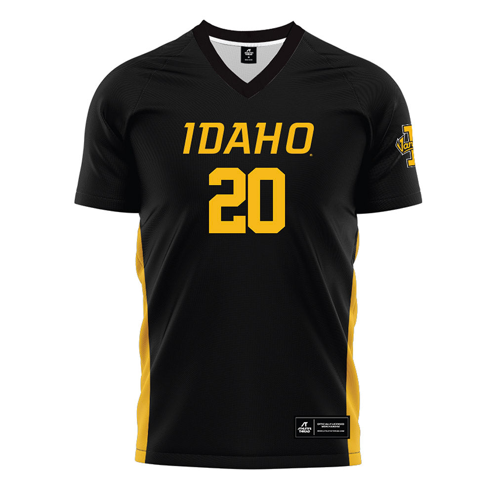 Idaho - NCAA Women's Soccer : alyssa hamilton - Black Soccer Jersey-0