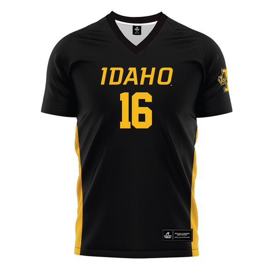 Idaho - NCAA Women's Soccer : Tori Peters - Black Soccer Jersey-0