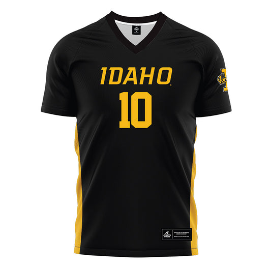 Idaho - NCAA Women's Soccer : Deanna Montero - Black Soccer Jersey-0
