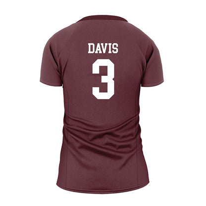 Texas State - NCAA Women's Volleyball : Kaitlyn Davis - Maroon Volleyball Jersey