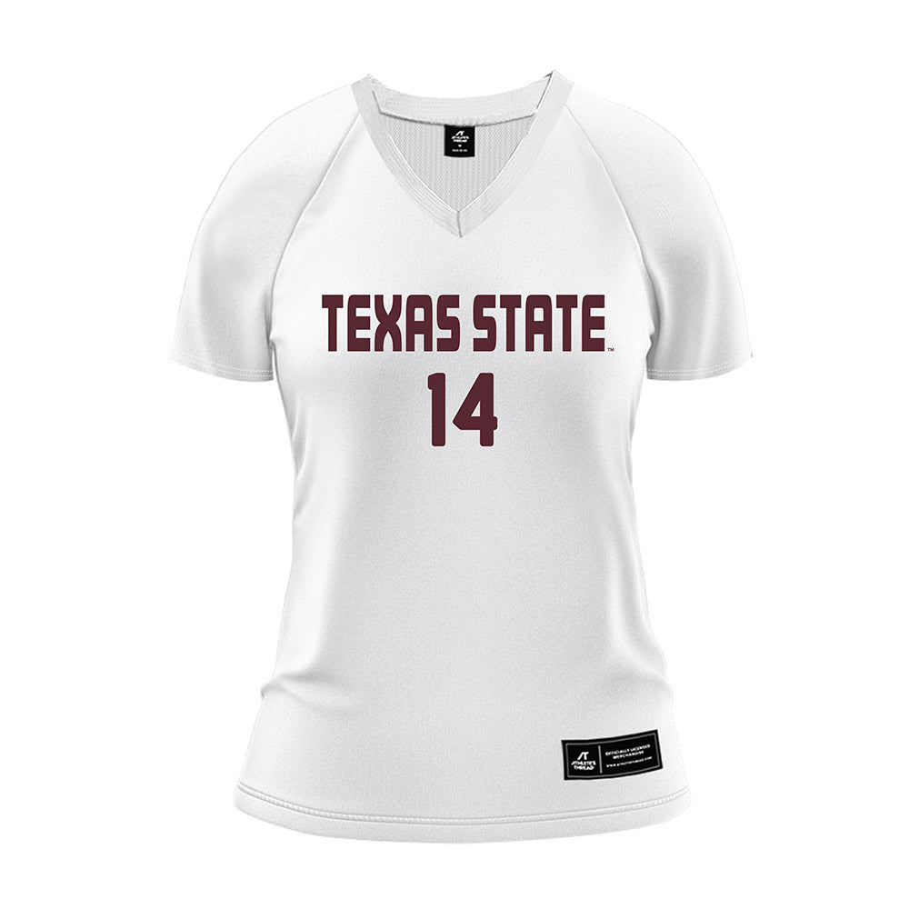  - NCAA Women's Volleyball : Ryann Torres - White Volleyball Jersey-1