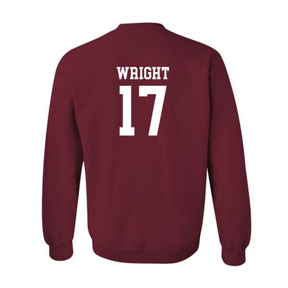 UMass - NCAA Men's Soccer : Braeden Wright - Classic Shersey Crewneck Sweatshirt-1
