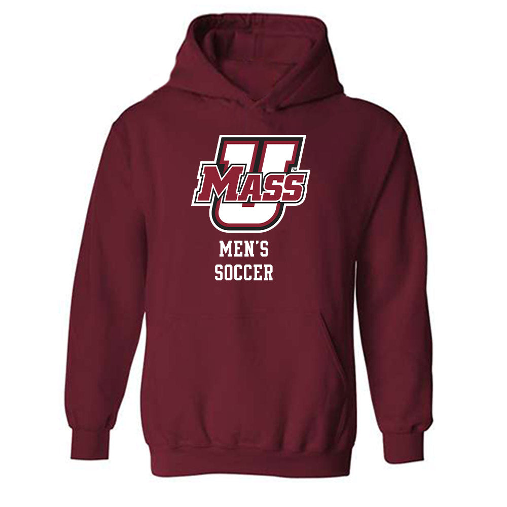 UMass - NCAA Men's Soccer : Braeden Wright - Classic Shersey Hooded Sweatshirt-0