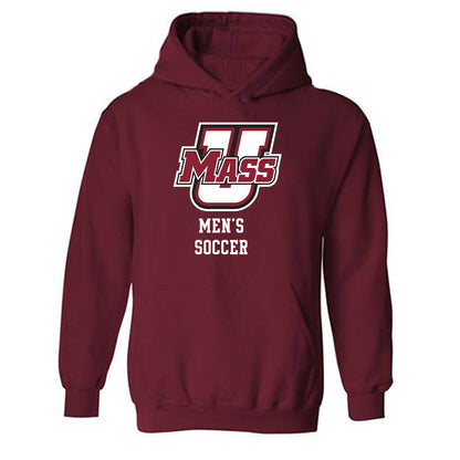 UMass - NCAA Men's Soccer : Layton Purchase - Classic Shersey Hooded Sweatshirt