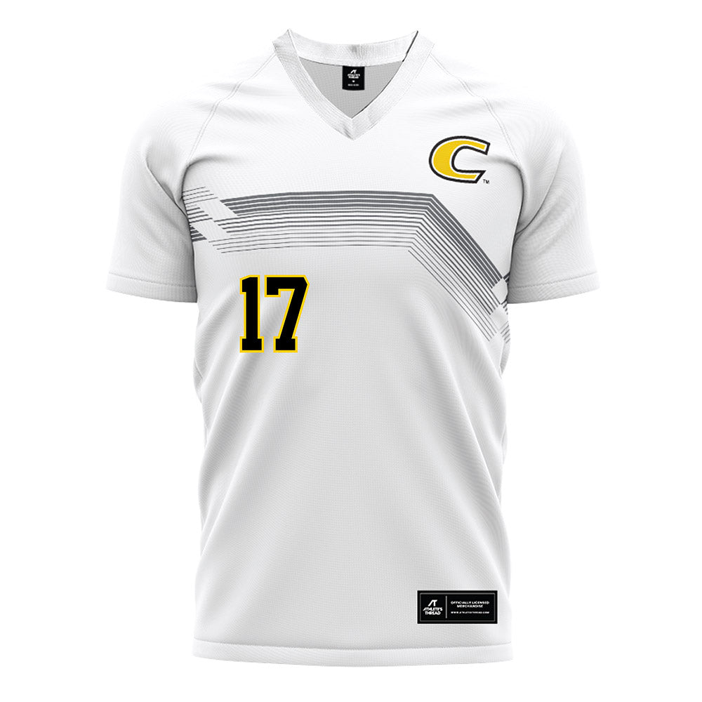 Centre College - NCAA Women's Soccer : Ella Mann - White Soccer Jersey-0