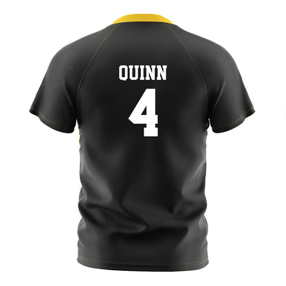 Centre College - NCAA Women's Soccer : Ava Quinn - Black Soccer Jersey-1