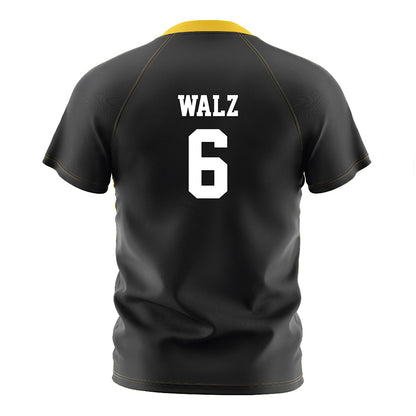 Centre College - NCAA Women's Soccer : Annie Walz - Black Soccer Jersey-1