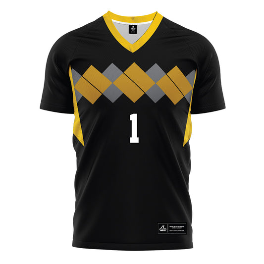 Centre College - NCAA Women's Soccer : Maddie Redmon - Black Soccer Jersey-0