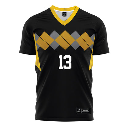 Centre College - NCAA Women's Soccer : Brooke Beasley - Black Soccer Jersey-0