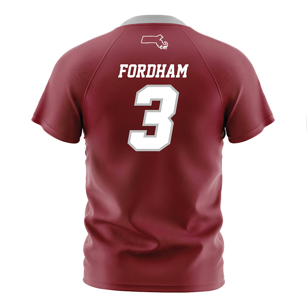 UMass - NCAA Men's Soccer : Matthew Fordham - Maroon Soccer Jersey